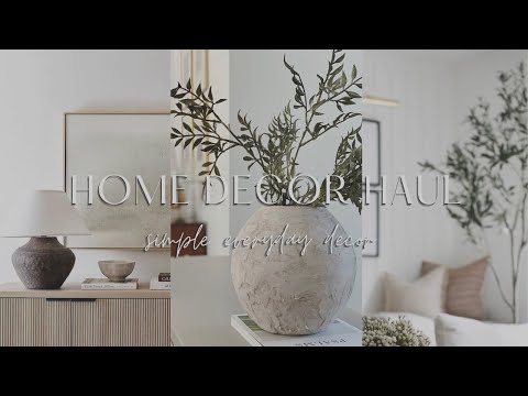 2026 HOME DECOR HAUL| SPRING HOME DECOR HAUL