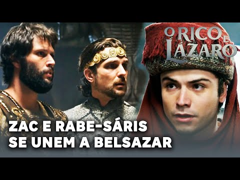 O RICO E LÁZARO: Zac e Rabe-Sáris fazem aliança com Belsazar