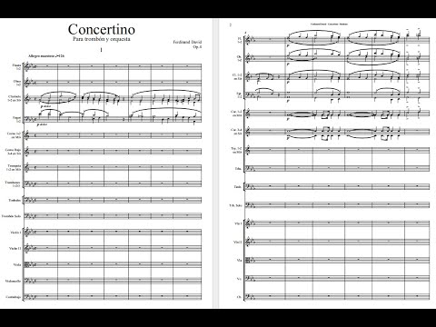 Ferdinand David - Trombone Concertino, Op.4