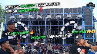 Download lagu CEKSOUND BP AUDIO PERSIAPAN HALAL BIHALAL SUMBERSEWU ‼️ LEK JAYUS HADIR DI MARKAS PEMUDA JALUR GAZA🔥 mp3