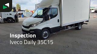 Camion fourgon < 3.5t IVECO Daily 35C15 3.0L Laadklep Dubbellucht 150PK Airco Cruise Euro6 M | Image 4 - Autoline