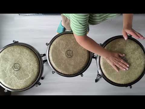 Pearl Travel Conga Full Set (11", 11.75", 12.5") Green Sparkle w/Stands, PPS-50, Bags - Continental EU FREE SHIPPING image 22