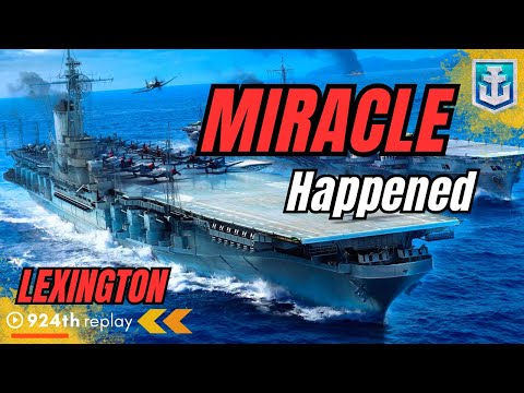 The Unstoppable LEXINGTON: Dominate the Battles with Aircraft Carrier Lexington World of Warships