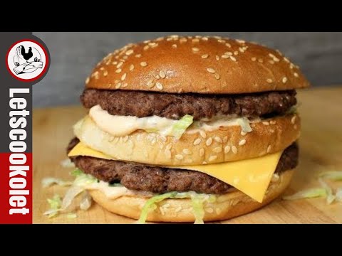 How to Make Big Mac Burger 🍔 at Home