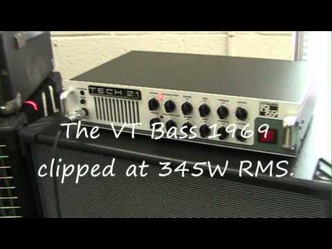 Tech 21 VT Bass 1969 and Ampeg SVT