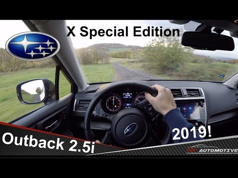 Subaru Outback 2.5i (2019) X Special Edition 129 kW POV Test Drive + Acceleration 0 - Top Speed!