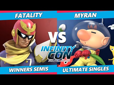 Infinity Con 2021 Winners Semis - Myran (Olimar) Vs. Fatality (Captain Falcon) SSBU Ultimate