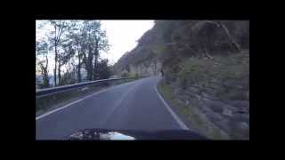 preview picture of video 'Lago di Como, from Bellagio towards Lecco, SS583'