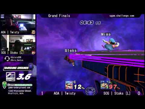 SG at GU 9.1 Grand Finals: AOA | Twisty (Wario) vs. SCG | Stoks (Mario, Marth)