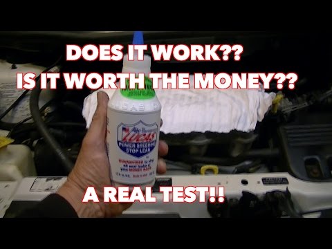 Lucas Power Steering Fluid. Got noise, hard steering etc. 2 day test! Does it work???? Find out!