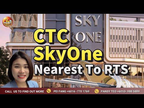 CTC SkyOne JB | RTS Bukit Chagar | JB City Centre Condo | Nearest to RTS Station