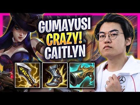 GUMAYUSI CRAZY GAME WITH CAITLYN! - T1 Gumayusi Plays Caitlyn ADC vs Miss Fortune! | Bootcamp 2024