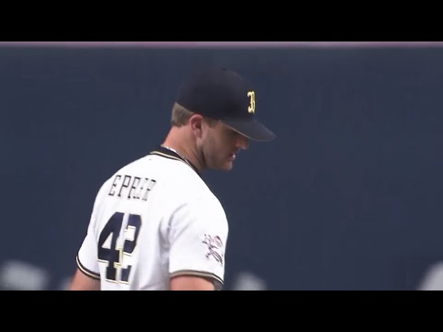 【5回表】クリーンアップから3連続K!! バファローズ・エップラーの圧巻リリーフ!! 2019/9/24 B-F