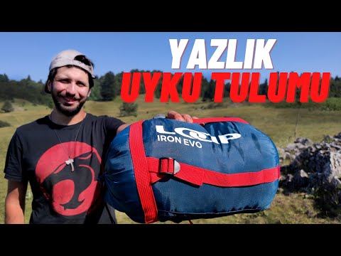 LOAP IRON EVO 3 Mevsim Uyku Tulumu İnceleme (Tekbaşınadaolur + Kamera Arkası)