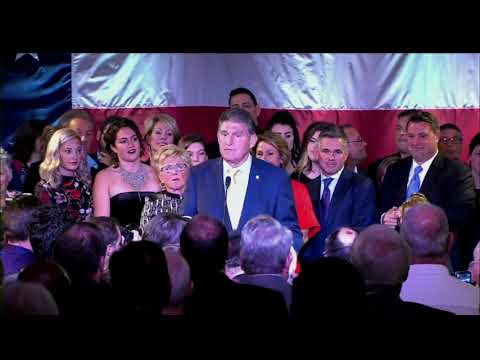 Democrat Joe Manchin of West Virginia has turned back a challenge by Republican Patrick Morrisey to win his second full-term in the U.S. Senate in a state carried by President Donald Trump. (Nov. 6)