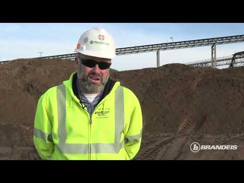 SENNEBOGEN 875E Material Handler from Brandeis has Dependable Production for Nugent Sand Company LLC