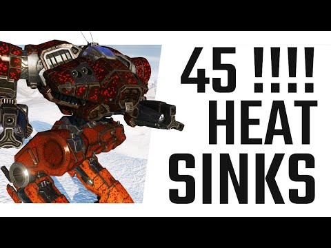 45 Heat Sinks Supernova Build - Mechwarrior Online The Daily Dose #956