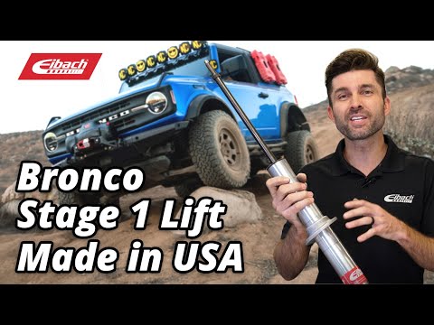 Adjusting the Bronco Stage 1 Lift Kit!