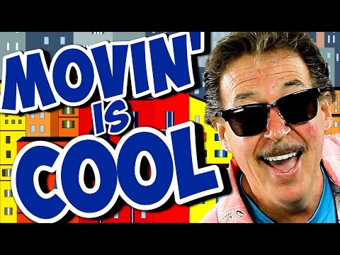 Movin' Is Cool | Fun Movement Song for Kids | Brain Breaks |  Movin is Cool Jack Hartmann
