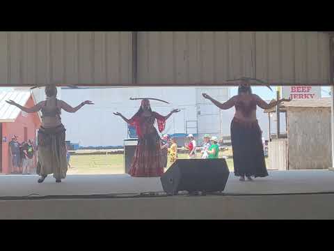 Performing Farhat Shebab at the Poteet Strawberry Festival