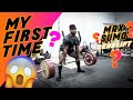 MY FIRST SUMO DEADLIFT MAX!?