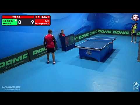 10:00 Vladyslav Kaluhin 0 - 3 Yurii Shchepanskyi West 1 WIN CUP 27.10.2022 | TABLE TENNIS WINCUP