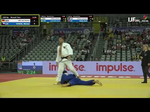 2018 Zagreb 2 K 100 kg Frey GER Horák CZE