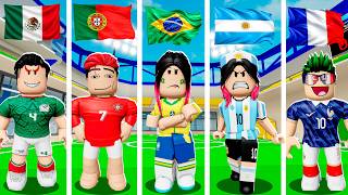 FIZEMOS UM ACAMPAMENTO DA COPA DO MUNDO AS 3 HORAS DA MANHÃ NO ESTÁDIOD E FUTEBOL DO BROOKHAVEN