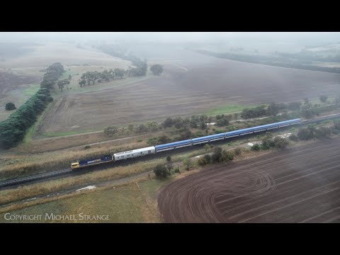 NR15 Leading 6MA8 "The Overland" Passenger Train (13/5/2022) - PoathTV Railways