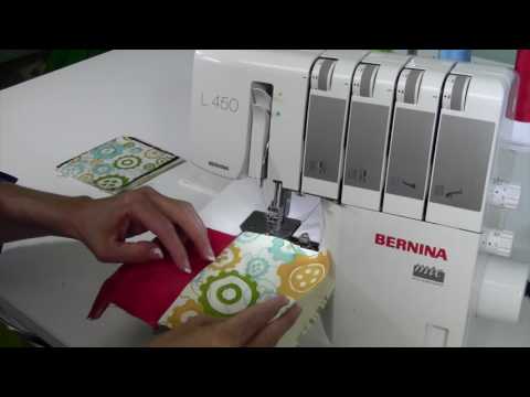 Bernina L450 36 Quilt As You Go on a Serger