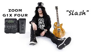 ZOOM G1X FOUR『Slash』Free Patch By Jimmy Lin (No Talking)
