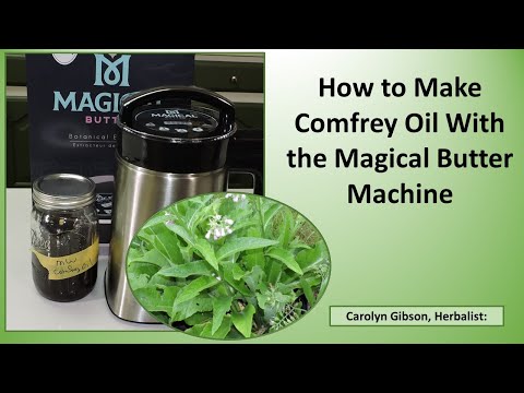 How to Make Comfrey Oil with the Magical Butter Machine