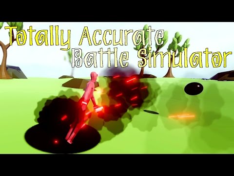 Totally Accurate Battle Simulator - Dark Peasant vs Gun Powder Science | Gameplay part Let's play