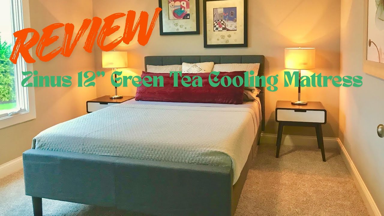 Zinus 12” Green Tea Cooling Mattress Review | New Version Queen