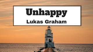Lukas Graham - Unhappy (Lyrics) | Panda Music