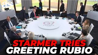 Starmer LEFT STANDING as Marco Rubio HEADS TO Trump in UNUSUAL G7 moment
