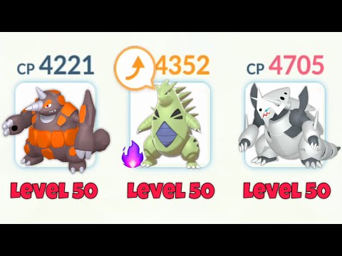 Level 50 *TRIPLE ROCK TYPE* Team 😎 (Pokemon GO)