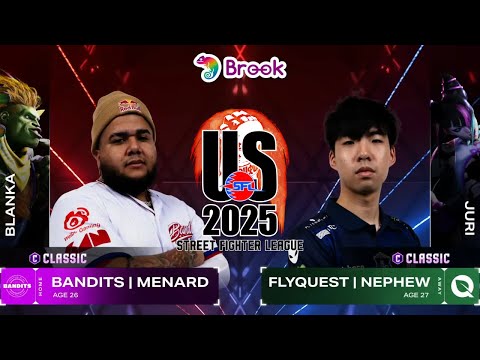 GRAND FINALS ▰ MENARD (Blanka) vs NEPHEW (Juri) ▰ Street Fighter League US FINALS 2025