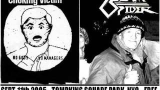 Choking Victim - Apple Pie and Police State (Live @ Tompkins Sq Park Sept. 11 2005)