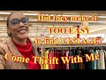 Vintage TOO EASY to Find? | What Did This Salvation Army Do? | Come Thrift With Me | In Store Try On