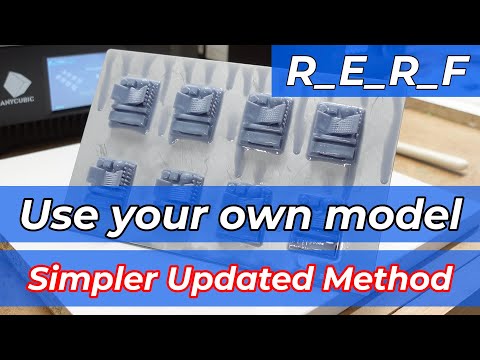 How to use the Anycubic RERF test with your own model [UPDATED  METHOD]