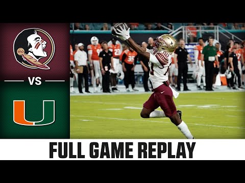 Florida State vs. Miami Full Game | 2022 ACC Football