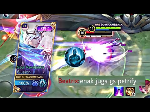 GUSION PETRIFY IS OP? Gusion Fasthand Gameplay | MLBB