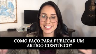 COMO PRODUZIR ARTIGOS CIENTÍFICOS? (para quem quer começar)