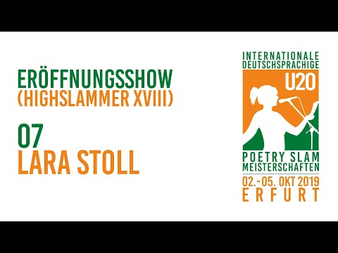 Slam U2019 -  Lara Stoll - Eröffnungshow (Highslammer XVIII) - 07