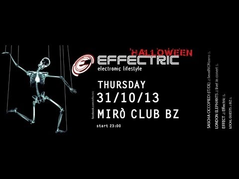 Sascha Ciccopiedi@ Halloween Effectric Bozen (IT)