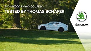Video 5 of Product Skoda Enyaq Coupe iV Crossover (2022)