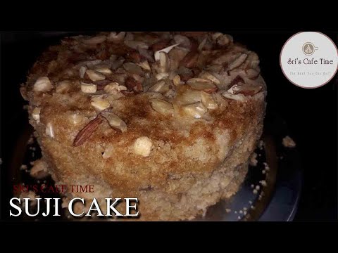 Sooji /Rava Cake in English |How to make sooji cake at home |Evening Tea Time Snack |Sri's Cafe Time