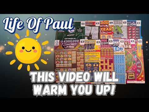 £43 mix of National Lottery scratch cards.