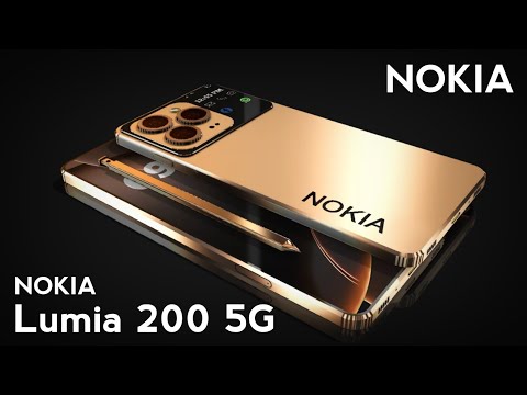 Nokia Lumia 200 5G - MTK Dimesity 9300,200MP Camera, 6000mAh Battery ,12GB RAM / Nokia Lumia 200 5G